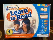 2007 Hooked On Phonics Learn To Read K To 1st Grade Edition 4-7 Years Excellent