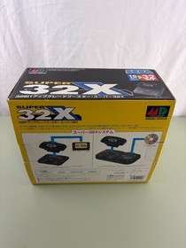 SEGA Mega Drive SUPER 32X Console System HMA-2400 With Box From Japan Tested