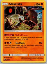 Stakataka - SM209 Holo Promo Sun & Moon Promo Pokemon Lightly Played on eBay