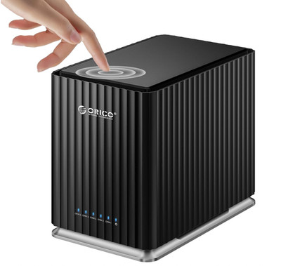 5 Bay USB 3.1 Hard Drive Enclosure - Plug and Play DAS Enclosure with 12V/10A...