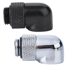 90 Degree Angle Tube Fitting PC Water Cooling G1/4 Thread Elbow Connector