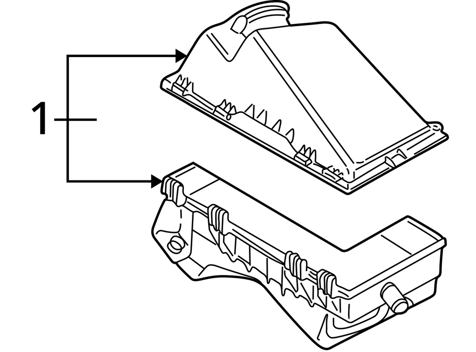 00 01 02 03 04 05 06 Limpiador de aire AUDI TT Foto 3 de 3