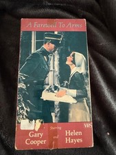 A Farewell To Arms VHS 1932 Drama Romance Gary Cooper Congress Video, OOP
