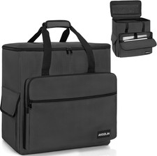 PC Travel Case Desktop Carrying Case PC Bag Padded Nylon Carry Tote Bag for Tran