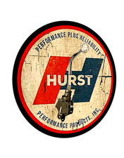 Hurst Shifters 70s 80s Racing Sign Sticker Musle Cars 4 Sizes
