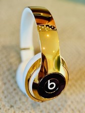 Super Rare GOLD 86 Beats by Dre Studio Pro Wireless Headphones! Limited Edition