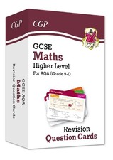Grade 9-1 GCSE Maths AQA Revision Question Cards - Higher: perfe... by CGP Books