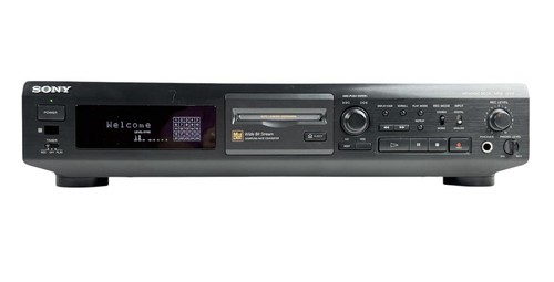 Sony MDS-JE510 MiniDisc Deck Black Parts Or Repair READ