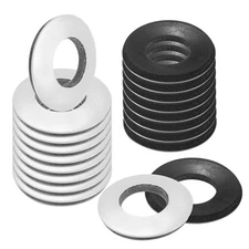 30-Pack Bonded Sealing Rubber Washers, 1/2"x1" OD Neoprene Washer Gasket