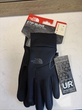 THE NORTH FACE Unisex Etip Touchscreen Black Gloves TNF - Medium NWT