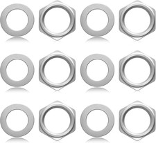 6 Set Jack Socket Nut with Washer, Guitar Input Output Jack Socket Nut and Washe