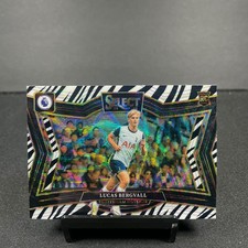 2024-25 Panini Select Premier League Field Level Zebra Prizm Lucas Bergvall 13ql