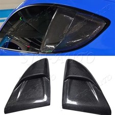 Fits Porsche 718 Cayman GT4 RS Style Rear Window Louver Side Vent Scoop Carbon