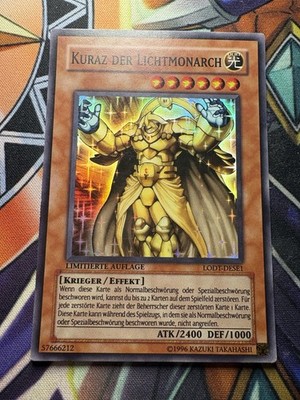 Yugioh! Kuraz der Lichtmonarch Super Rare - LODT-DESE1 Limitierte Auflage - DE