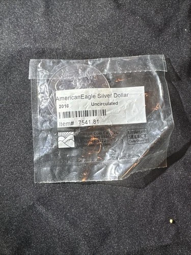 2016 Uncirculated American Eagle Silver Dollar