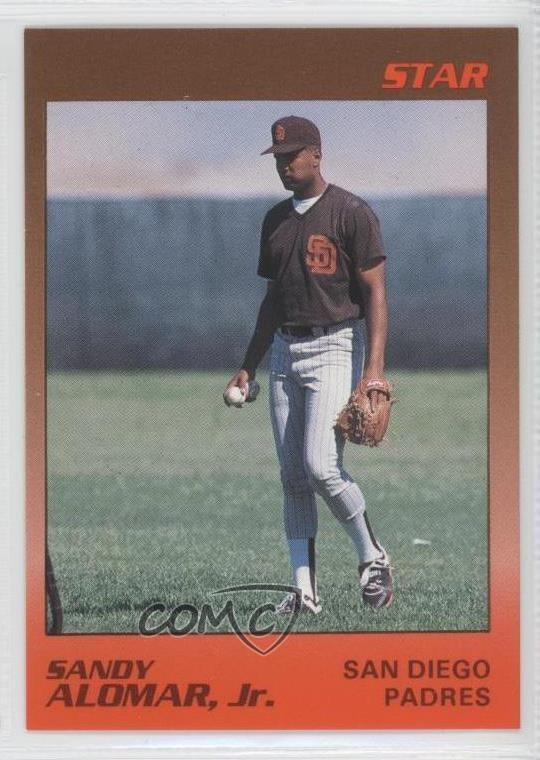 1989 Star Sandy Alomar Jr Sandy Alomar Jr #11 Rookie RC 0q3