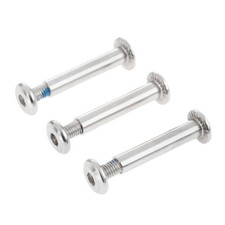 MUXSAM 10Pcs 0.24"/6mm OD Inline Skate Axle Screws Replacement, Shaft Hex Soc...