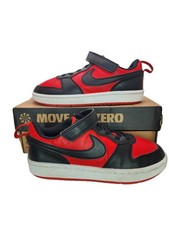 Nike Court Borough Low Recraft 1Y Preschool Little Kid University Red Black