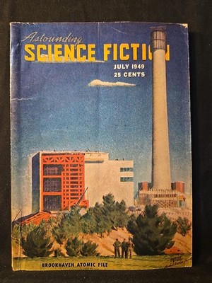 Astounding Science Fiction Magazine July 1949 Brookhaven Atomic Pile