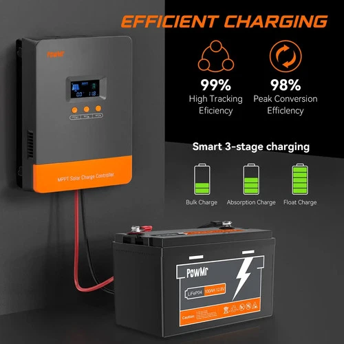 MPPT-Laderegler 60A 12-48V – Solarregler LiFePO4 & Bleisäure