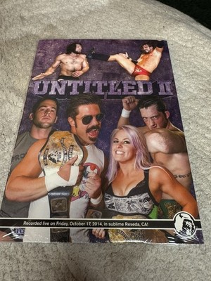 Adam Cole Untitled II 2014 Pro Wrestling Guerrilla DVD PWG AEW WWE ROH TNA NWA 2