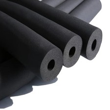 cSeao 1-Pack 1/4" ID Pipe Insulation Foam Tube for 3/8" x x 6FT, Black