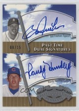 2005 Past Time Pennants Silver 8/15 Bill Freehan Randy Hundley #BFRH Auto h1f