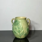 Weller Pottery Sage Green Dresden Iris Vase