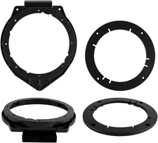 82-3006 6" to 6-3/4" Speaker Adapter for GM Multi 05-Up,Black, 1 Count Pack