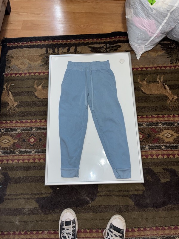 Light Blue Juniors Sweat Pants Size Small Previously Worn