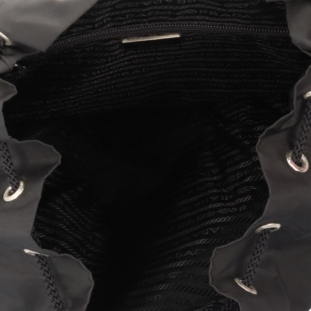 PRADA nylon backpack daypack V163 unisex used from japan thumbnail 6