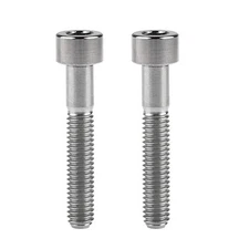 Titanium M7 x 40mm Hex Socket Head Bolt Screw Pack of 2