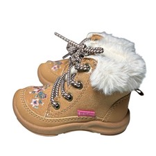 OshKosh B'Gosh Ramira Toddler Girls Fashion Boots fluffy faux-fur Size 5 Cushy