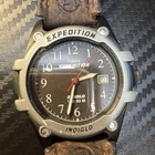 Vintage Timex Expedition Indiglo Quartz Watch Men 50m Aluminum Date New Battery