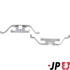 2x JP GROUP 1464004410 Zubehörsatz Scheibenbremsbelag Hinten für BMW X3 (E83)