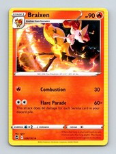Braixen 026/195 Uncommon SWSH12: Silver Tempest Pokemon Near Mint