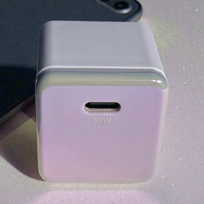 Heyday Single Port 30W USB-C Fast Charging Wall Charger (Soft Purple) NEW!!