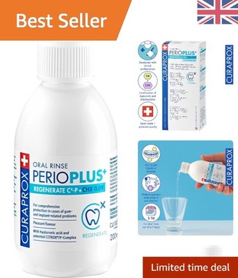 Rejuvenate Your Smile mit Perio Plus Mundspülung | 200ml CHX & Citrox Formel