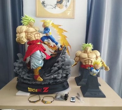 Revenge Studio Dragon Ball Broly VS Vegeta 1/4 Scale GK Resin Statue In Stock