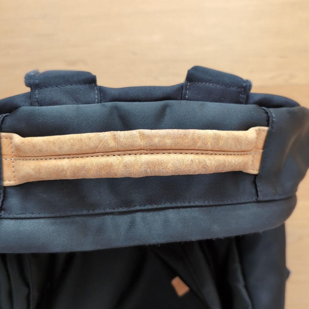 Master-Piece Black Nylon Backpack Adjustable Stra… - image 5