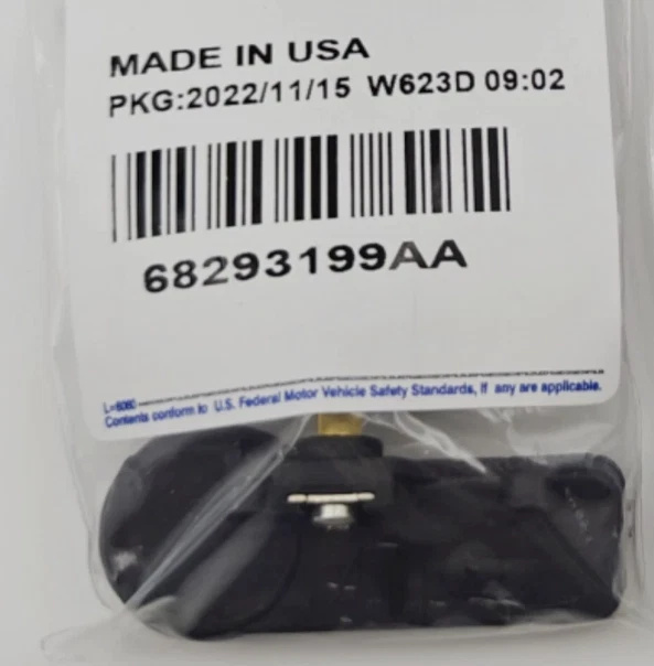 4 PIEZAS SENSORES TPMS OEM MOPAR 68293199AA-AB DODGE RAM 1500 DT 2019-2022 genuinos Foto 3 de 4