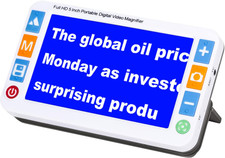 Portable Digital Video Magnifier Electronic Reading Aid 5.0 Inch with Foldable H