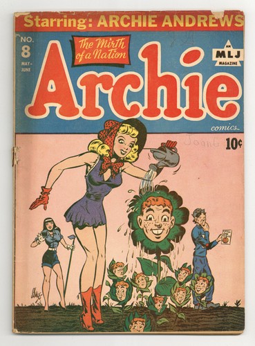 Archie #8 GD+ 2.5 1944
