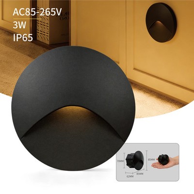 3W Stair Light Indoor Wall lamp Step Light Aisle Corridor Night Light AC85-265V