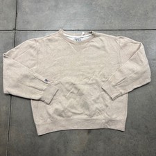Old Navy Crewneck Medium Beige Sweatshirt
