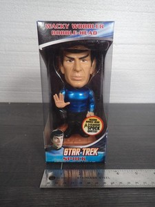 その他 Star Trek Wacky Wobbler Spock Star Trek Spock Talking Wacky Wobbler - GeekAlerts