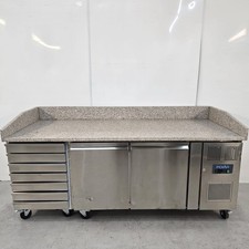 Fridge Pizza Counter Bench 2 Door Polar CT423