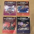 AD&D Lot 4 TSR Fantasy Adventure Modules Dungeons Dragons EX1, EX2, UK6, UK7 d&d