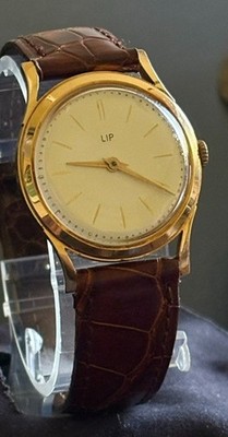 Rare LIP 18K Solid Gold Vintage Watch