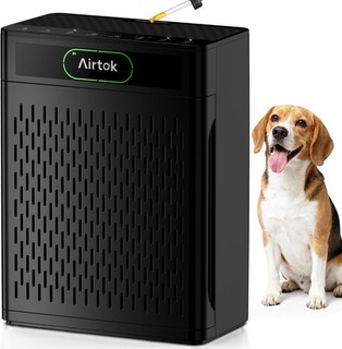 AIRTOK Air Purifier for Home Large Rooms Up to 170m² HEPA Air Purifier